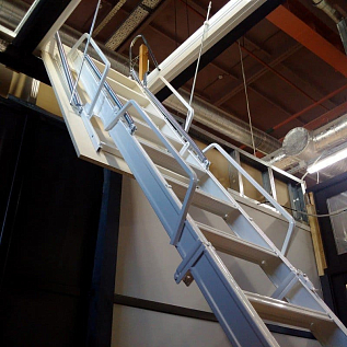 Купить Раскладная чердачная лестница с люком Fantozzi Scale Aci 4 - изображение 6